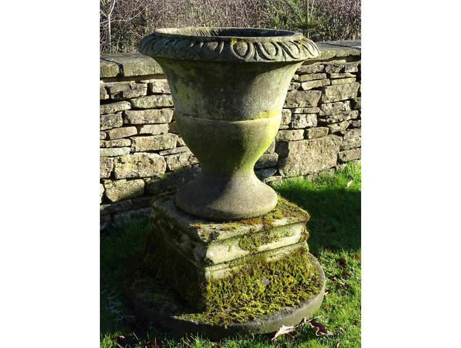 Antique Sandstone Urn
