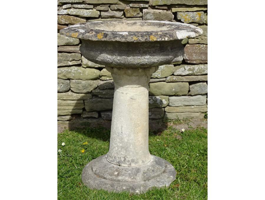 Antique Limestone Jardiniere