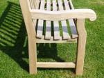 Weathered Teak Bench