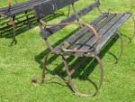Pair Vintage Benches