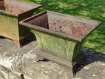 Pair Antique Planters