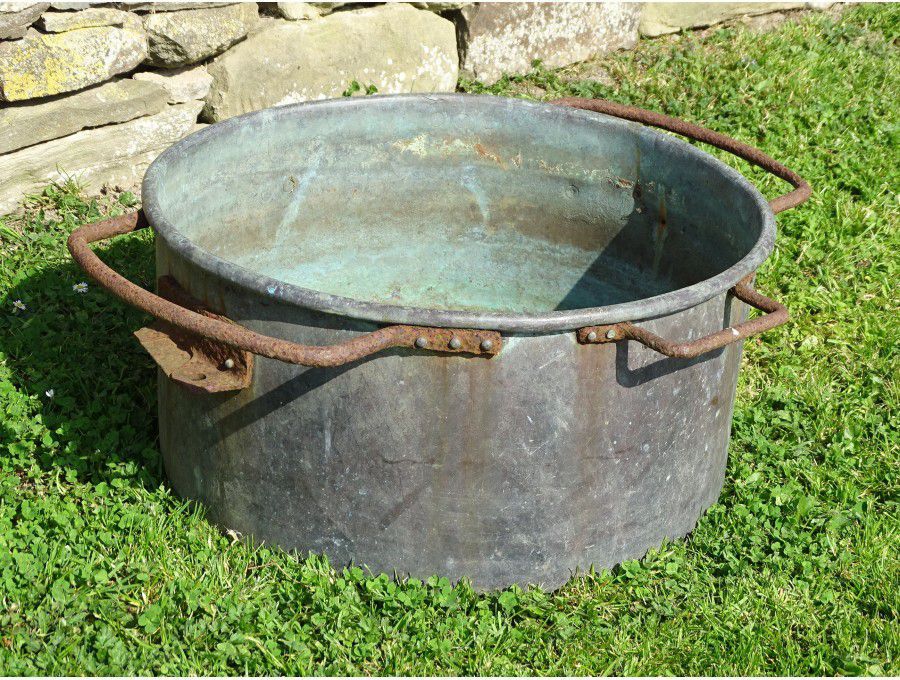 Vintage Copper Planter