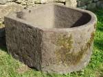 Antique Bow Fronted Trough