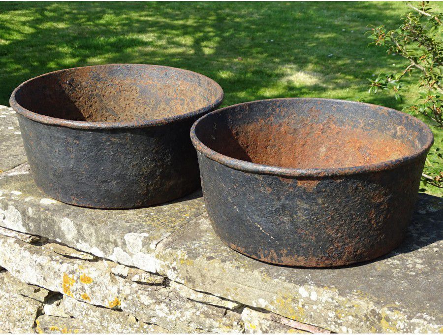 Pair Salvaged From Bowls