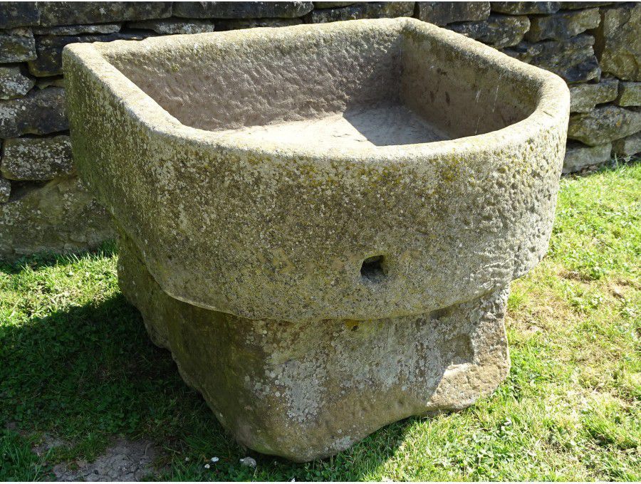 Bow Fronted Stone Trough