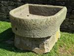 Bow Fronted Stone Trough