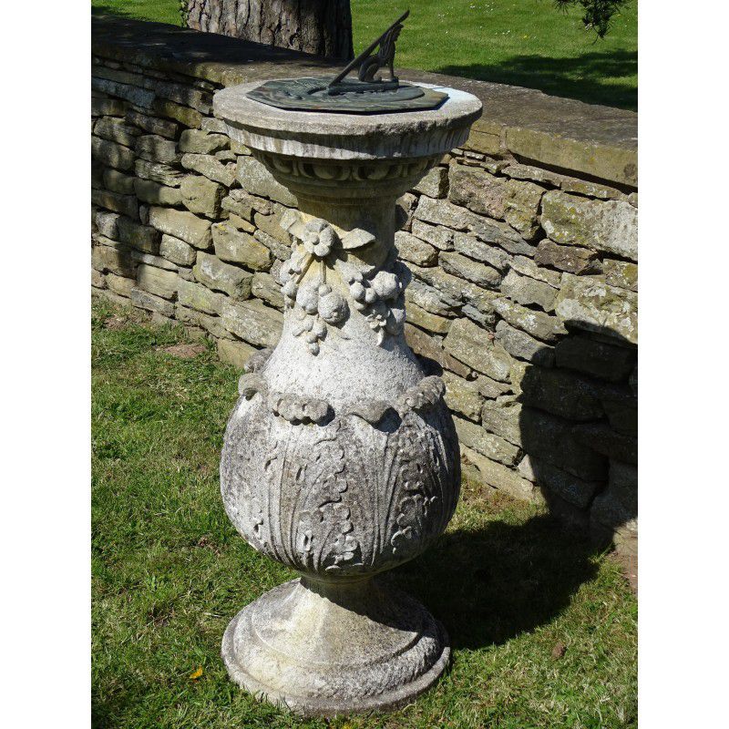 Weathered Large Garden Sundial Sundials Holloways Garden Antiques