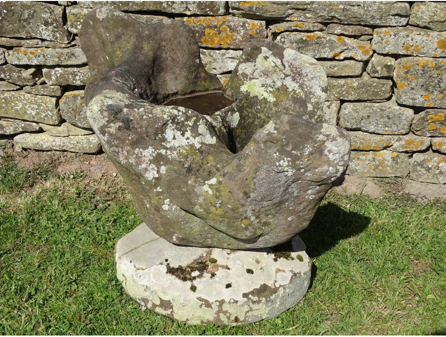 Salvaged Stone Sculpture