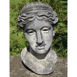 Weathered Bust of Diana