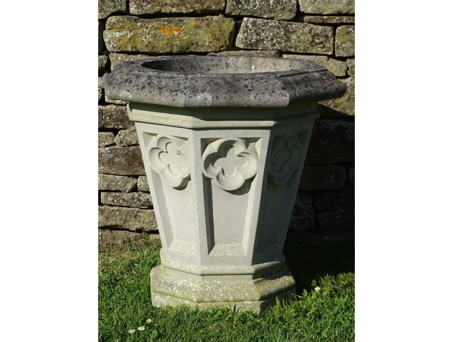 Weathered Gothic Planter