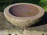 Stone Birdbath Bowl