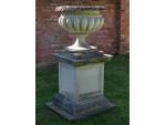 Large Weathered Garden Urn