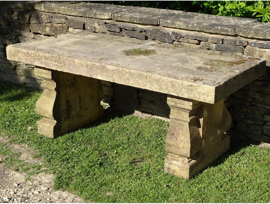Stone Garden Table
