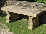 Stone Garden Table