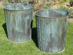 Copper Garden Planters (Pair)