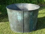 Large Copper Garden Planter