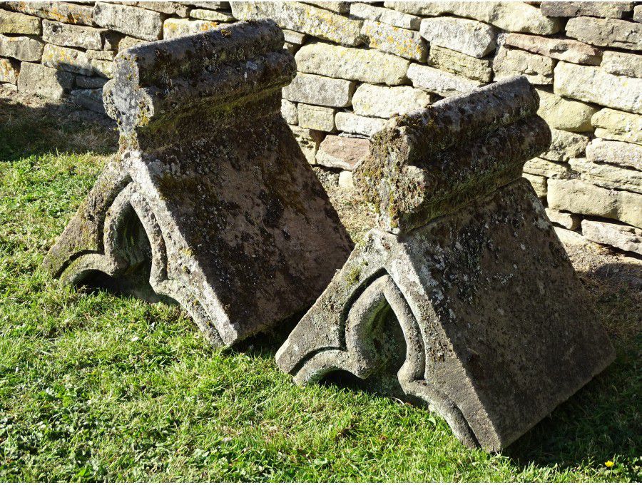 Salvaged Gothic Gable Ends