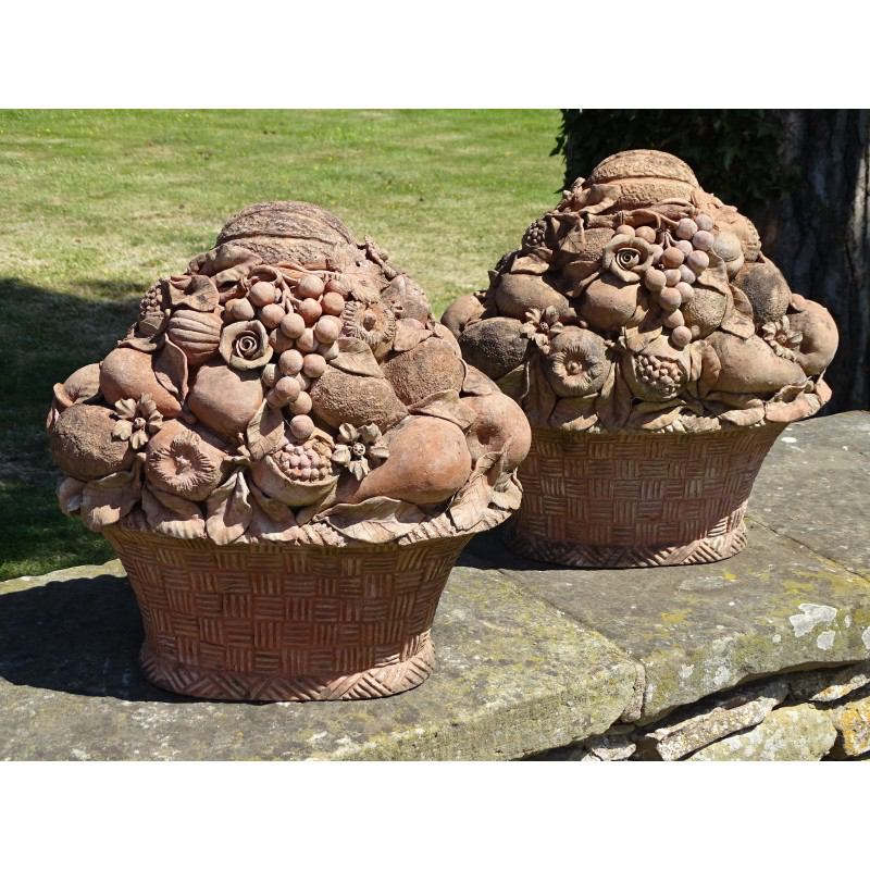 Terracotta Fruit Baskets Gate Finials Holloways Garden Antiques