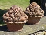 Terracotta Fruit Baskets (Pair)