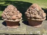 Terracotta Fruit Baskets (Pair)
