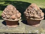 Terracotta Fruit Baskets (Pair)