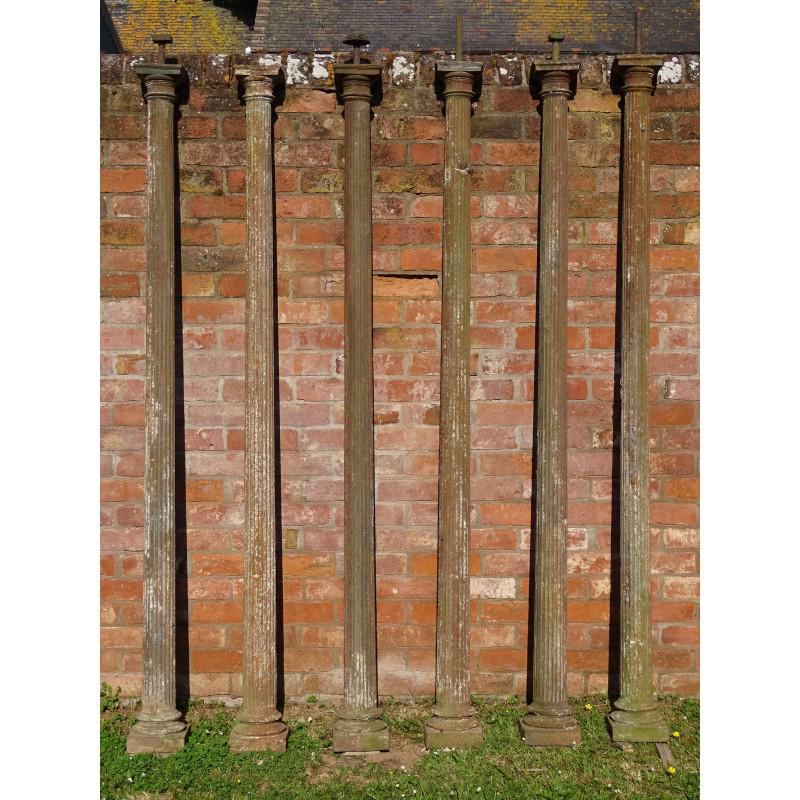 Salvaged Cast Iron Columns Architectural Salvage Holloways Garden