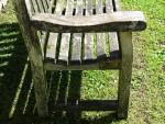 Weathered Garden Bench