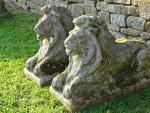Pair of Vintage Lions