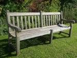 Weathered Teak Bench
