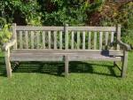 Weathered Teak Bench
