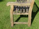 Weathered Teak Bench