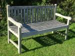 Weathered Teak Bench