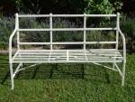 Antique Wrought Iron Bench