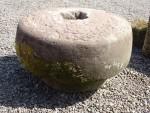 Antique Millstone Seat