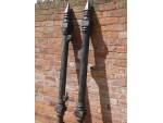 Antique Cast Iron Gate Posts