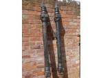 Antique Cast Iron Gate Posts