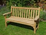 Weathered Teak Bench