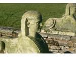 Pair Stone Sphinxes