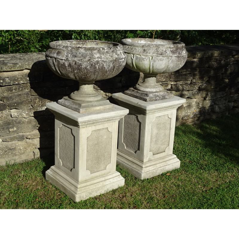 Vintage Garden Urns (Pair) | Urns | Holloways Garden Antiques