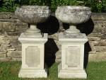 Vintage Garden Urns (Pair)