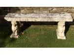 Antique Limestone Seat