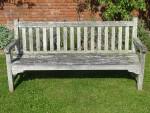 Salvaged Teak Bench