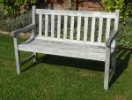 Weathered Teak Bench
