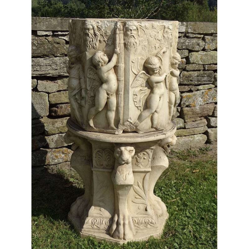 Manifattura Di Signa Jardiniere. Antique Terracotta planter.