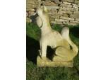 Weathered Stone Fox