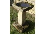 Antique Stone Birdbath