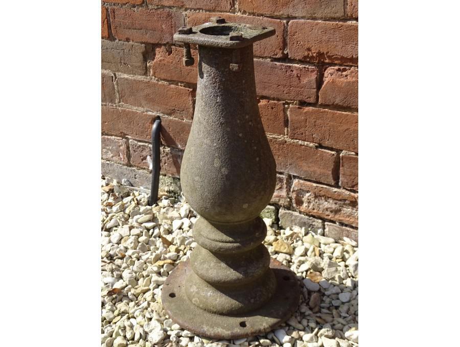 Salvaged Baluster Column
