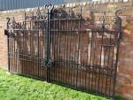 Wrought Iron Drive Gates (Pair)