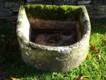 Antique Bow Fronted Trough