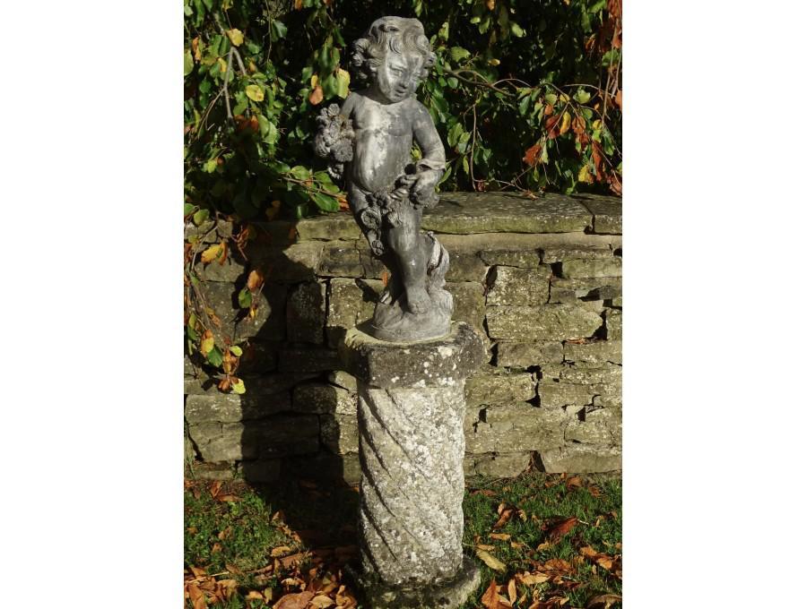 Antique Lead Statue